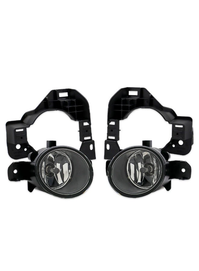 DLAA Pack of 2 Front Halogen NS595 Fog Lamp with Bracket, Wires & Switch Suitable for Maxima 2010 | 1 Year International Warranty - Image 2